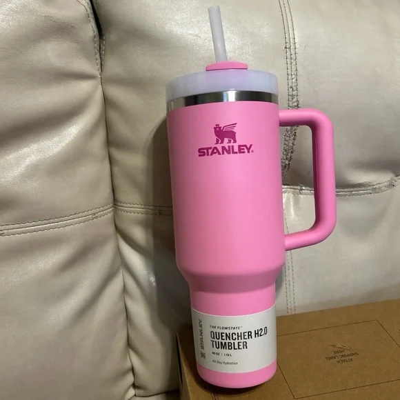 Stanley Pink Stainless Steel Tumbler - Picture 2 of 5